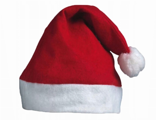 Santa Claus klobúk Vianočný Santa Mikuláša 12 ks Klob