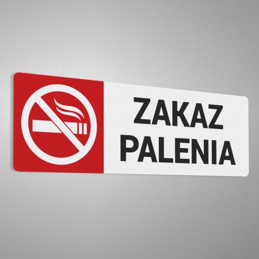 Zákaz fajčenia - nálepka 5x15