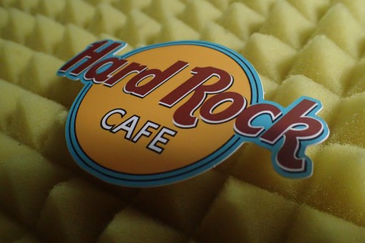 NÁLEPKA HARD ROCK CAFE NÁLEPKA 9,5 x 5,9 cm