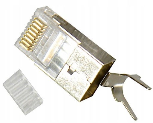tienená zástrčka STP RJ45 ZÁSTRČKA Cat.6a Cat.7 1 ks.