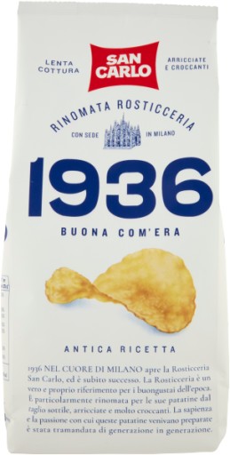 Solené veľké talianske chipsy SAN CARLO 150g