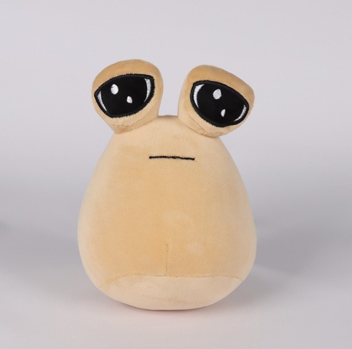 POU PLYŠOVÝ MASKOT PLYŠOVÁ PLYŠOVÁ HRAČKA MÔJ MIMOKRETSKÉ ZVIERATKO MÄKKÉ 22 CM