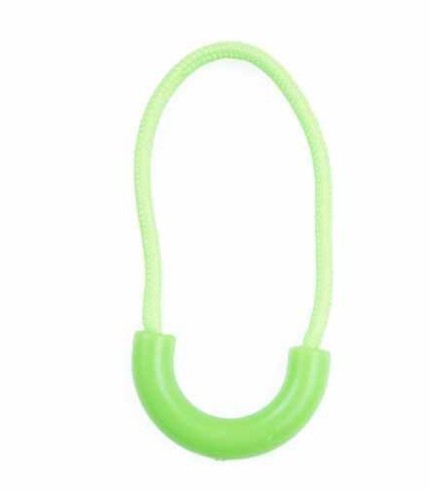 Štítok - ZIPPER STRING, zelený