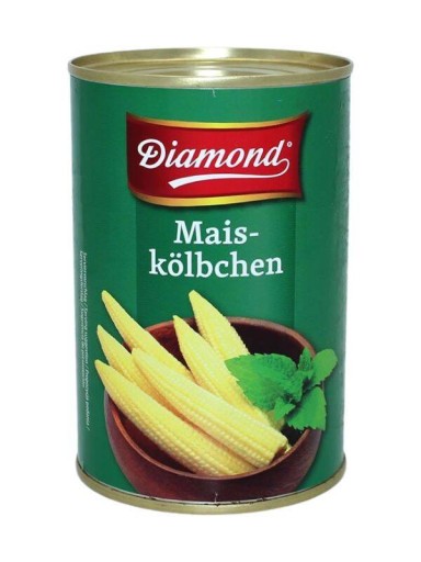 Mini Baby kukuričné klasy v slanom náleve 225g/425g