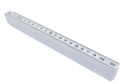 Zvinovací meter Plastové skladacie meradlo 1 M Obojstranná stupnica