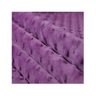 Fleece, materiál MINKY 59 - fialový, super jemný