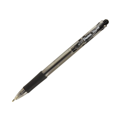 Pentel BK417 automatické guľôčkové pero čierne WOW 10 ks