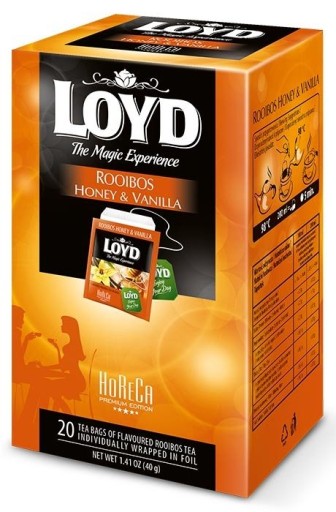 Loyd Tea Med & Vanilia bylinkový čaj 20x2g