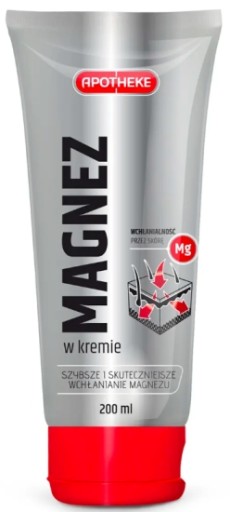 Magnéziový krém na kŕče Apotheke 200 ml