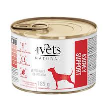 4Vets Natural Kidney Support plechovka pre psov 185 g