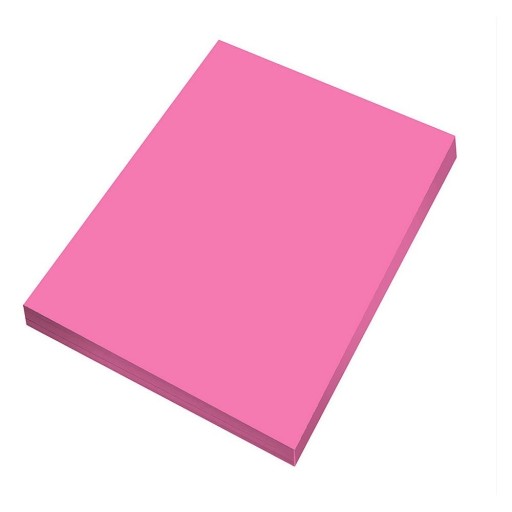 A4 farebný kopírovací papier, ružový, 100 listov, 80g