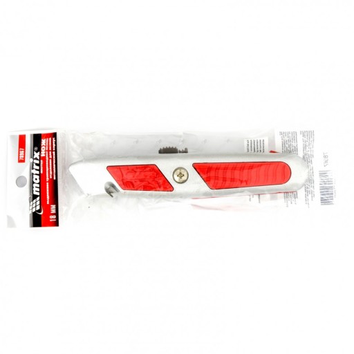 Trapézový nôž s čepeľou 18 mm a kovovým vodidlom SHARP 1 ks.