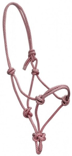 YORK Lanová ohlávka SIENA Burgundy (R: Pony)