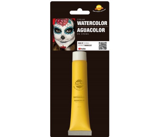 VODNÁ FARBA PRE CHARAKTERIZÁCIU ŽLTÁ ŽLTÁ 20 ML