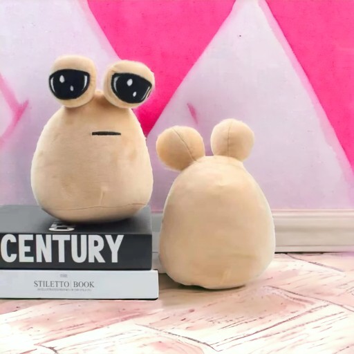 POU PLYŠOVÝ MASKOT PLYŠOVÁ PLYŠOVÁ HRAČKA MÔJ MIMOKRETSKÉ ZVIERATKO MÄKKÉ 25 CM