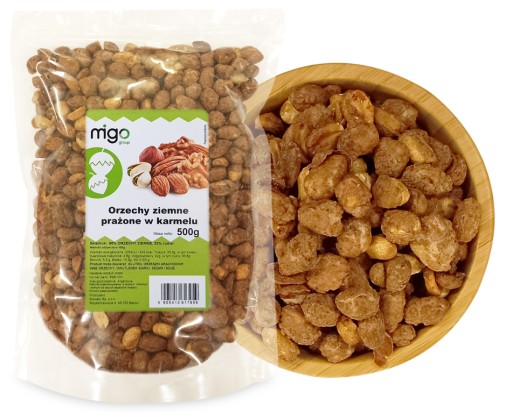 ARAŠIDY V KARAMELI 500g - MIGOskupina