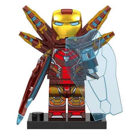 figúrka blokov Super Hero Iron Man Armor MK85