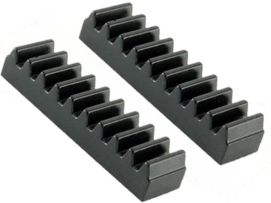 LEGO Technic ozubený stojan 1x4 čierny 3743 4205760 - 2 ks