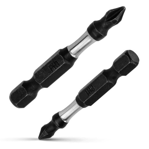 Nárazový bit Nárazové bity PH1 50mm | Nárazový bit pre skrutkovač 2 ks.