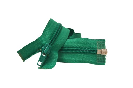 Šnúrka zips 60cm ZELENÁ