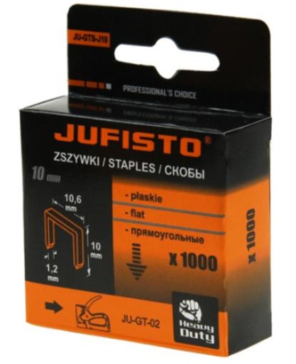 SVORKY TYPU J 6 x 10,6 x 1,2 mm 1000 ks PRE PREBERATEĽA