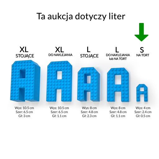 KAJAWIS LETTERS 3D písmenkové ozdoby na tortu v LEGO štýle, EKO ozdoby na tortu
