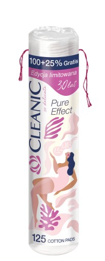 KOZMETICKÉ VLOŽKY CLEANIC PURE EFFECT 125 KS