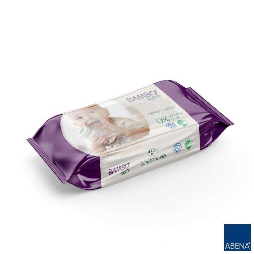 Bambo Nature jemné vlhčené obrúsky 50 ks
