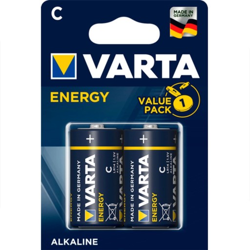 Varta Energy LR14 BABY C alkalická batéria 2 ks.