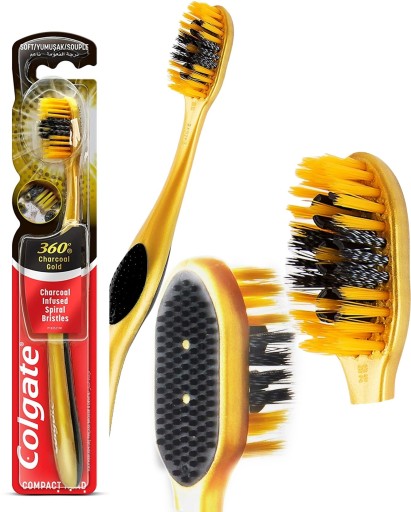 COLGATE UHLÍKOVÁ KEFKA 360 ZLATÁ MÄKKÁ