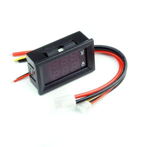 Voltmeter Ampérmeter 0-100V 10A DC