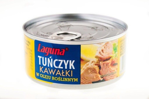 Kúsky tuniaka v rastlinnom oleji Laguna 170 g