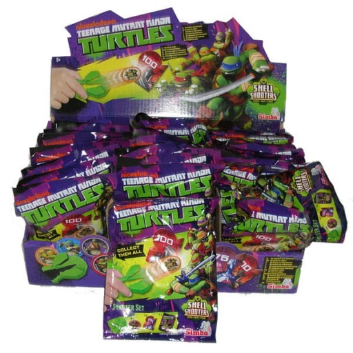 Zberateľská figúrka korytnačiek Ninja Turtles Teenage Mutant vo vrecku