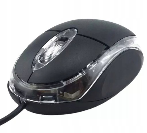 AK190 KÁBLOVÁ OPTICKÁ MYŠ USB LED COMPACT