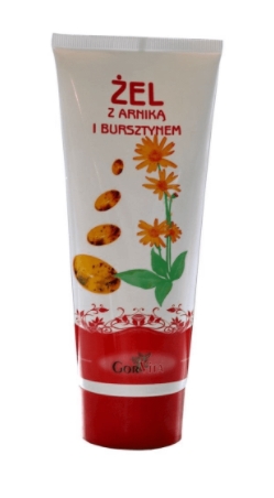 Gél s arnikou a jantárom, 200 ml