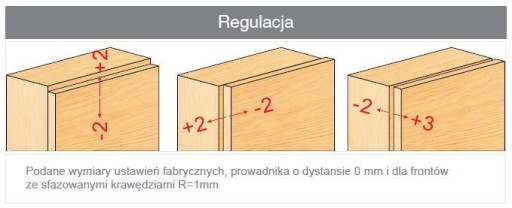 Prekrytý pánt REJS, tiché zatváranie, 110' excentr