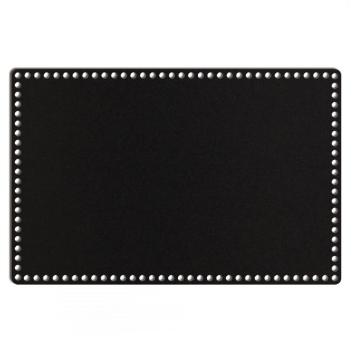 čierny základný košík dno 34x52cm HDF obdĺžnik