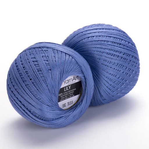 Lily YarnArt šnúra 582 - tmavo modrá 50 gr