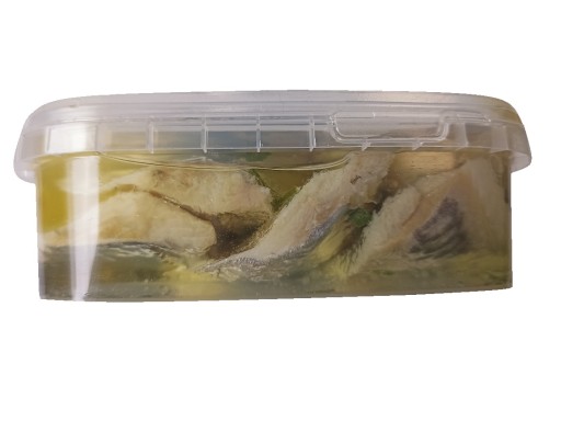 SLEDE FILETY V OLEJI CESNAKINE 510 G DVARO