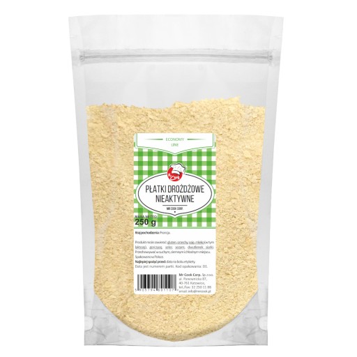 Neaktívne droždie vločky 250g, Neaktívne droždie