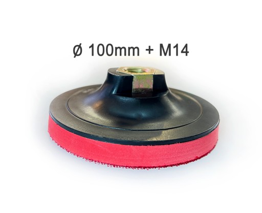 DRŽIAK NA VELCRO DRŽIAK LEŠTIACEHO KOTÚŠA M14 NA 100mm DISKY