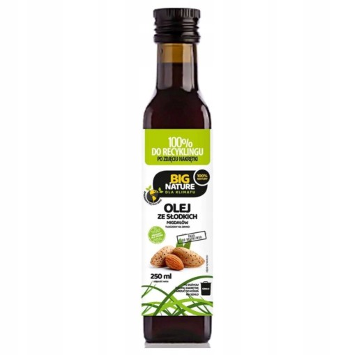 BIG NATURE sladký mandľový olej 250 ml