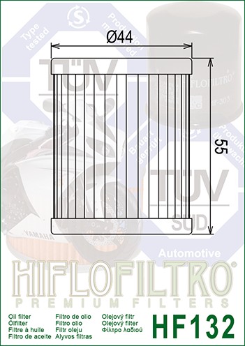 OLEJOVÝ FILTER HIFLOFILTRO HF132