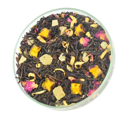 Mučenka čierny čaj (50g) Marakuja, ananás, mango