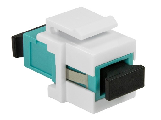 Optický konektor FIBER-OPTIC SC SIMPLEX MultiMode, typ KEYSTONE