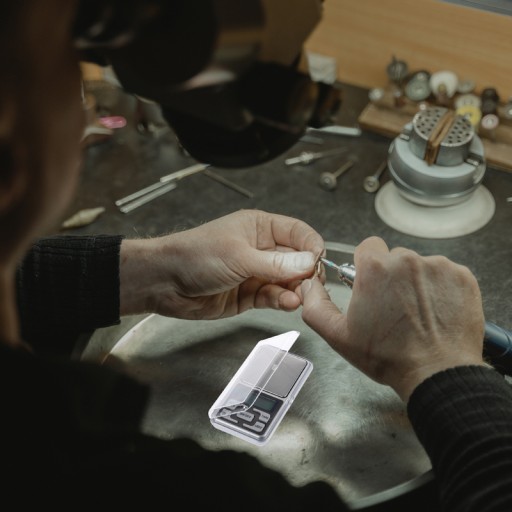 ELEKTRONICKÁ VÁHA NA ŠPERKY 0,01- 200g LCD VÁHA