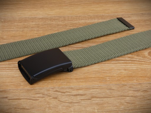 115cm Pánsky KHAKI taktický MILITARY opasok na NOHAVICE