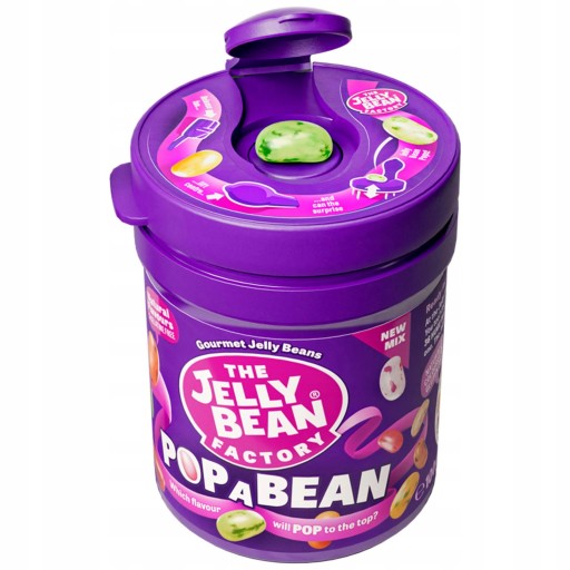 Jelly Bean Factory Fruit Beans 36 príchutí Jelly Pop a Bean 100 g