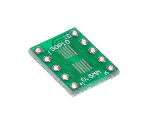 Adaptér PCB SOP10/SOT23 na DIP10
