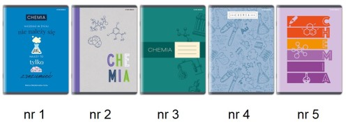 Zošit predmetov z chémie A5/60 mriežka Top2000